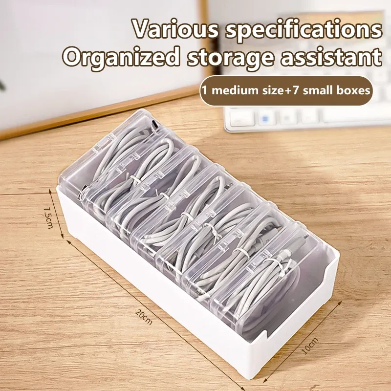 Solution de rangement pour câbles et petits objets