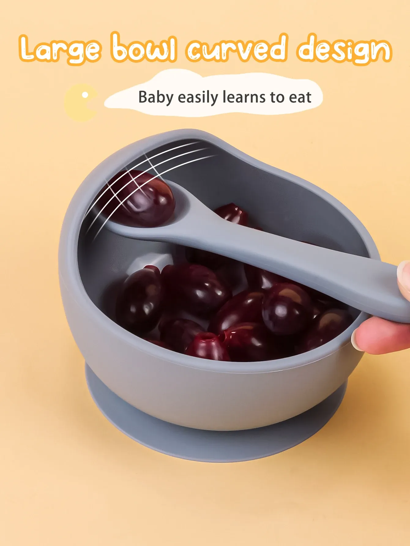 Bol à ventouse pour bébé, zoom sur la ventouse