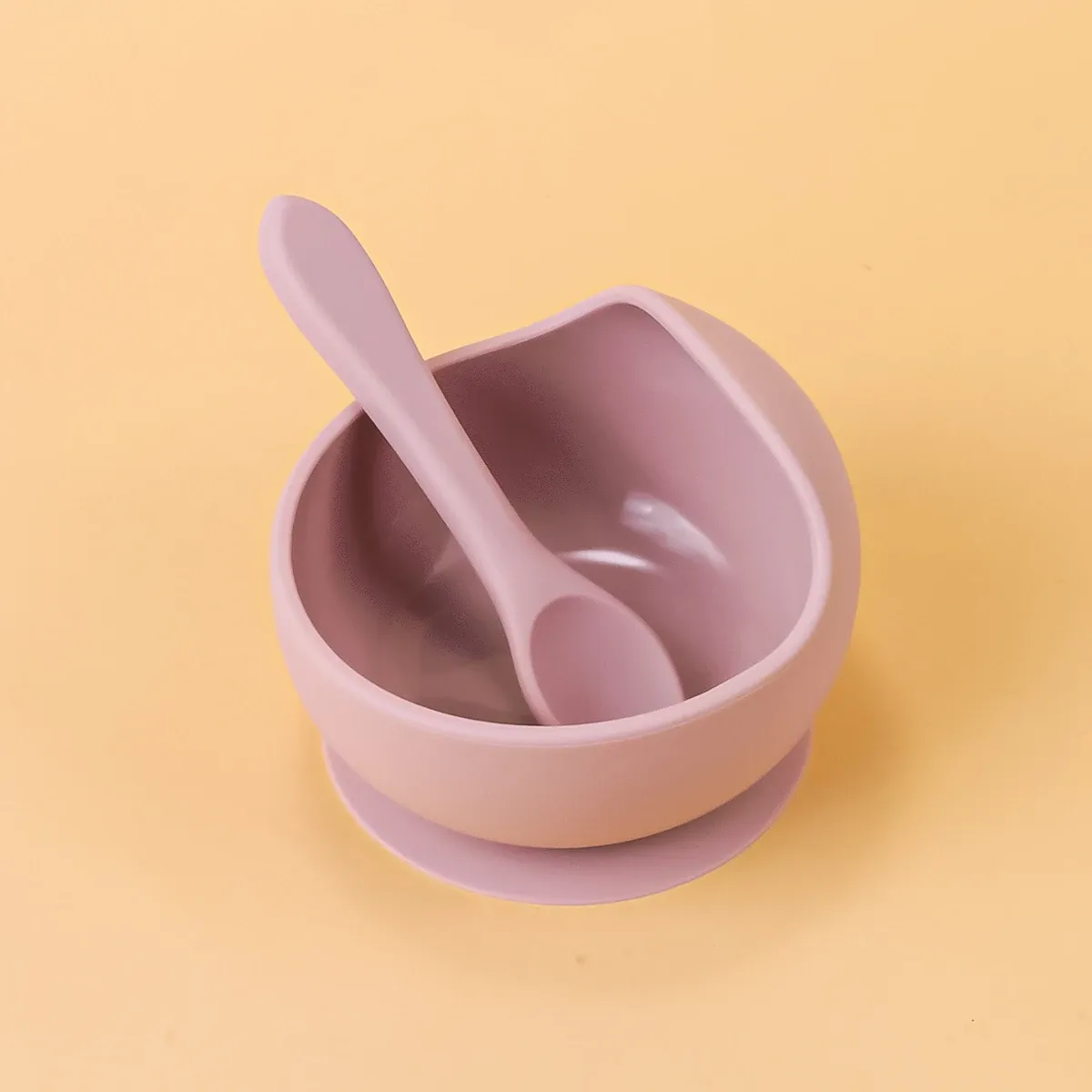Bol d'alimentation en silicone à ventouse pour bébés et tout-petits, idéal pour l'apprentissage de l'autonomie, lot de 2 10