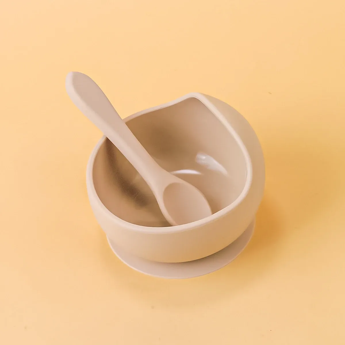 Bol d'alimentation en silicone à ventouse pour bébés et tout-petits, idéal pour l'apprentissage de l'autonomie, lot de 2 11