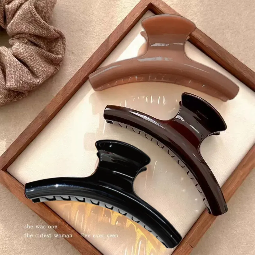 Pince à cheveux élégante et robuste de 15 cm pour femme, idéale pour cheveux longs et épais 3