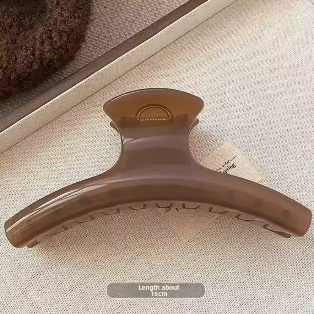 Pince à cheveux élégante et robuste de 15 cm pour femme, idéale pour cheveux longs et épais 9