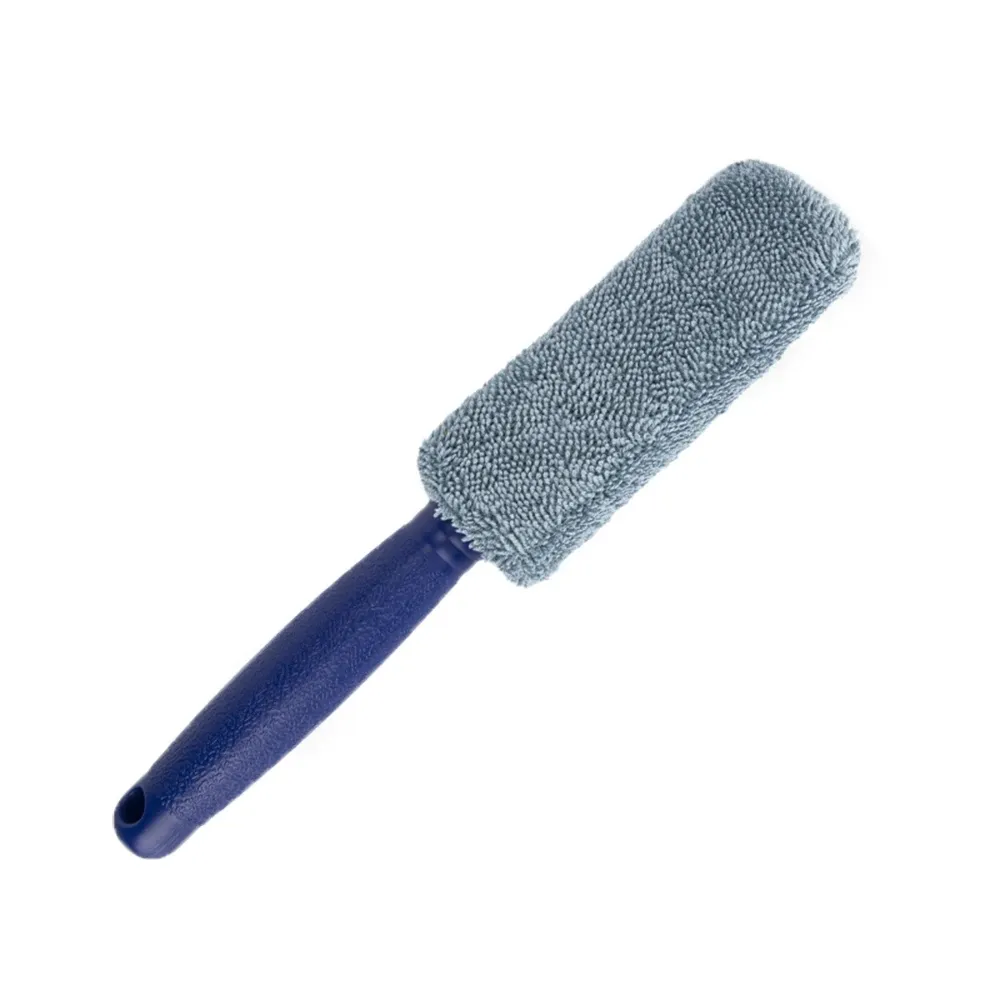 Gant de lavage pour voiture en microfibre chenille, éponge sans rayures, velours corail double face 12