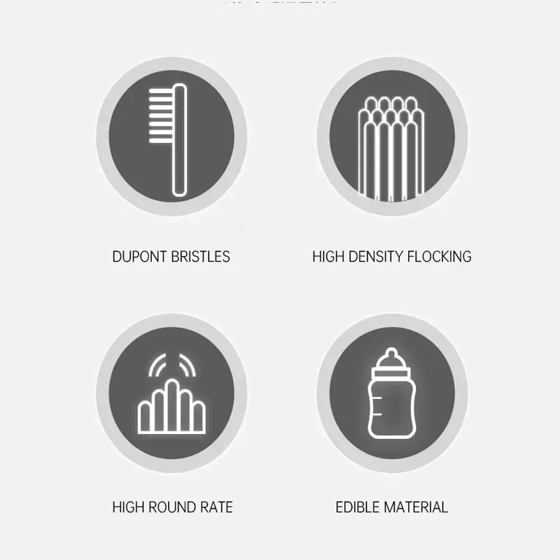 Brosses à dents électriques Dupont, lot de 4 têtes de rechange, compatibles Oral-B, pour un blanchiment des dents et des soins doux 6