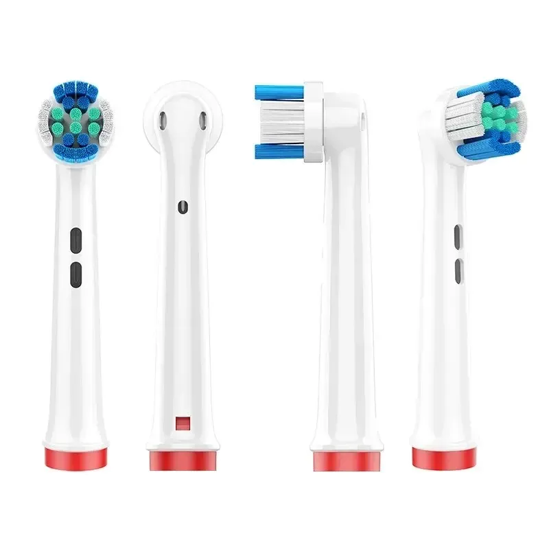 Détail des têtes de brosse à dents