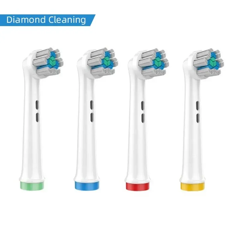 Brosses à dents électriques Dupont, lot de 4 têtes de rechange, compatibles Oral-B, pour un blanchiment des dents et des soins doux 11