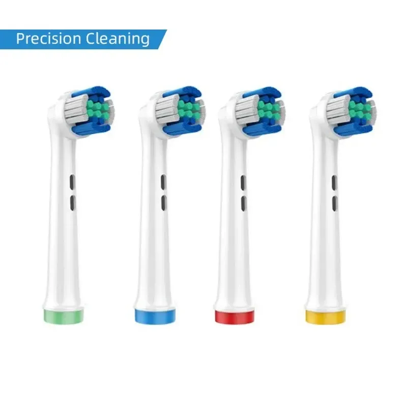 Brosses à dents électriques Dupont, lot de 4 têtes de rechange, compatibles Oral-B, pour un blanchiment des dents et des soins doux 17