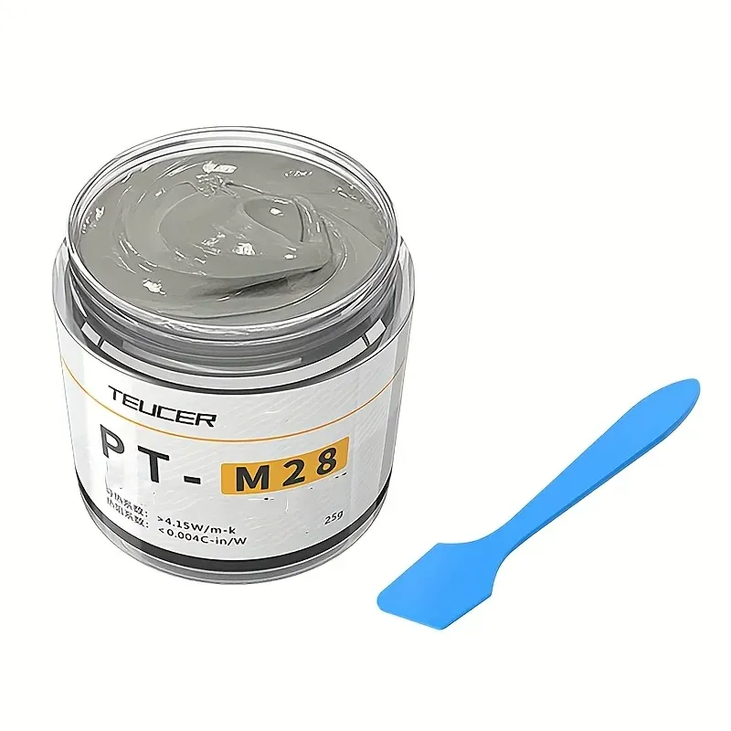 Pâte thermique en situation