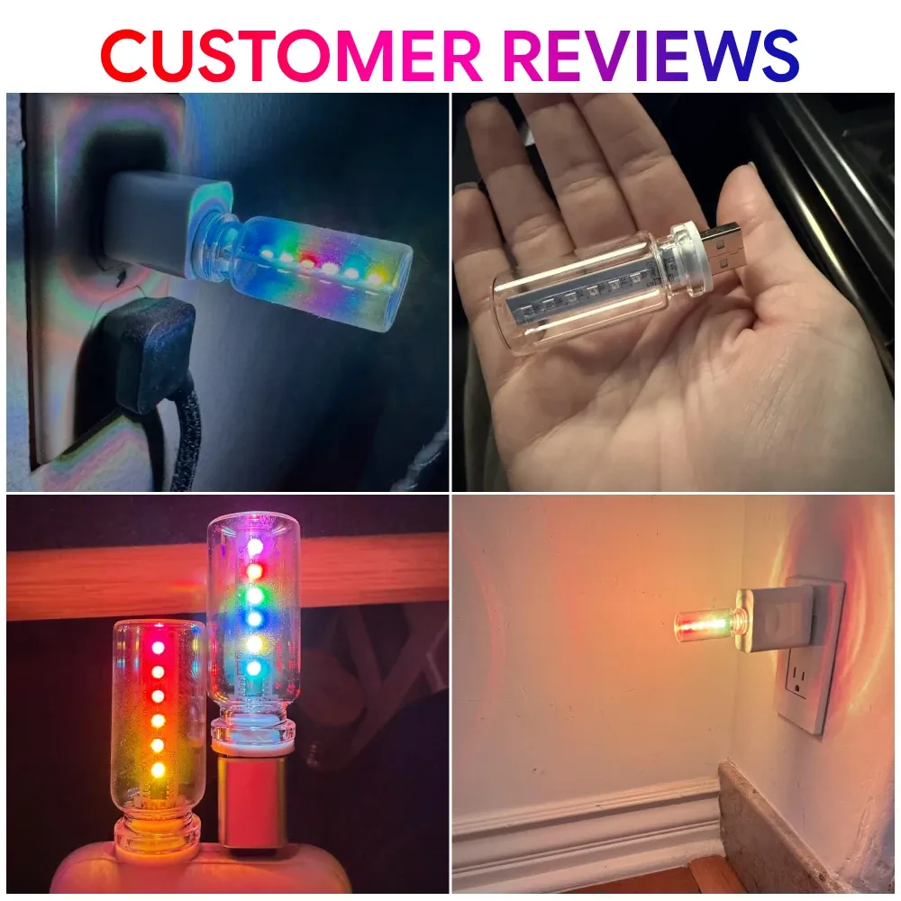 Ambiance lumineuse multicolore en intérieur