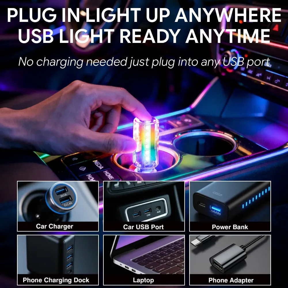 Installation facile et alimentation USB