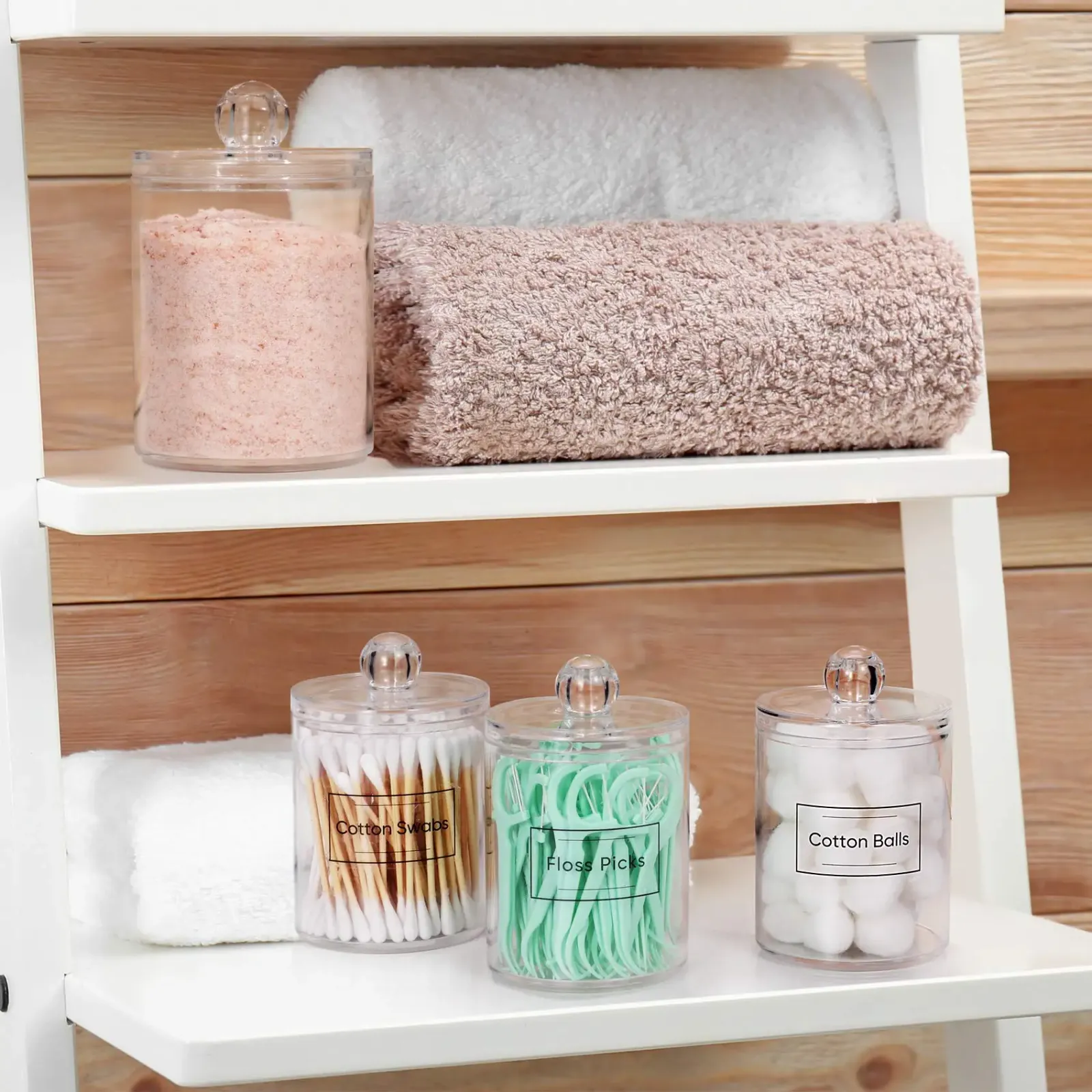 Organisation de la coiffeuse avec distributeurs