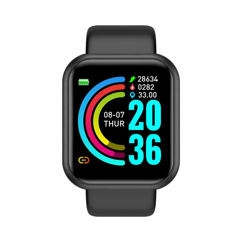 Montre connectée unisexe Bluetooth avec suivi d'activité, moniteur de sommeil et lecteur de musique 8