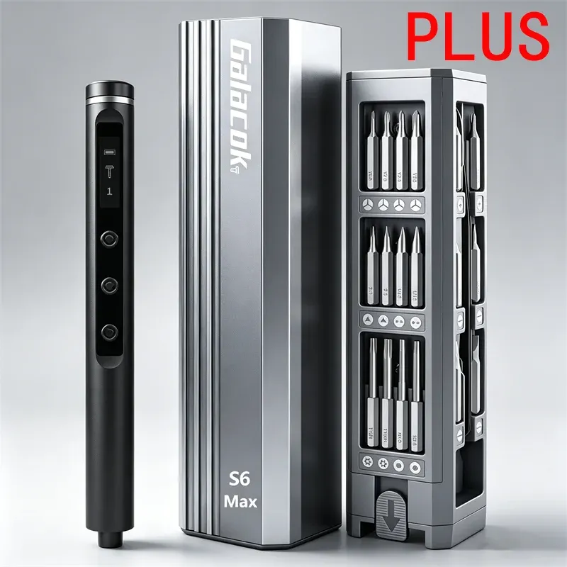 Jeu de tournevis de précision magnétique 46 en 1 avec embouts Torx, Hex et Phillips pour téléphone, montre et ordinateur portable 8