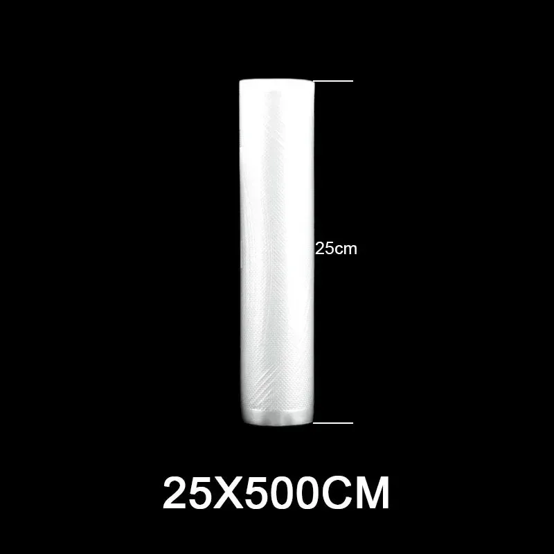 Sacs d'emballage sous vide pour aliments, viande, fruits et légumes, sacs de cuisson sous vide 12, 15, 20, 25 et 28 cm, rouleau de 500 cm 8