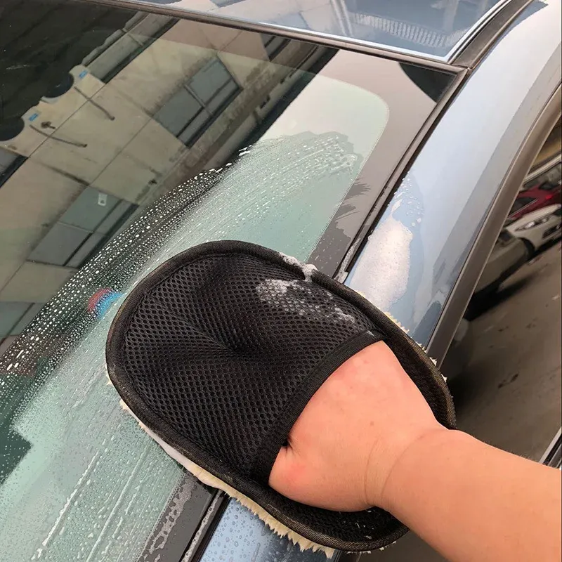 Gant de lavage auto en microfibre douce