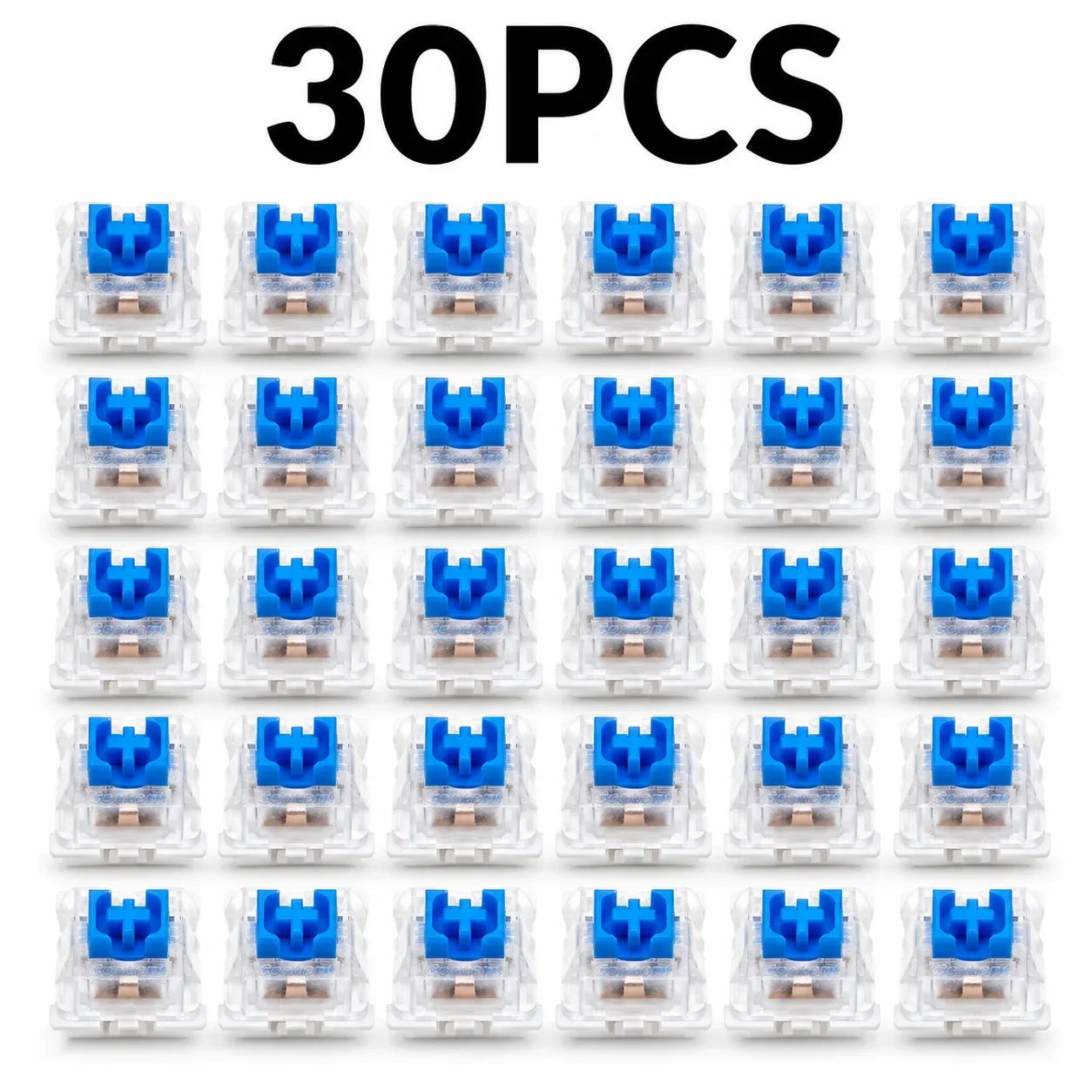 Interrupteurs tactiles à 3 broches pour clavier mécanique DIY, lot de 30, 50 ou 100 7