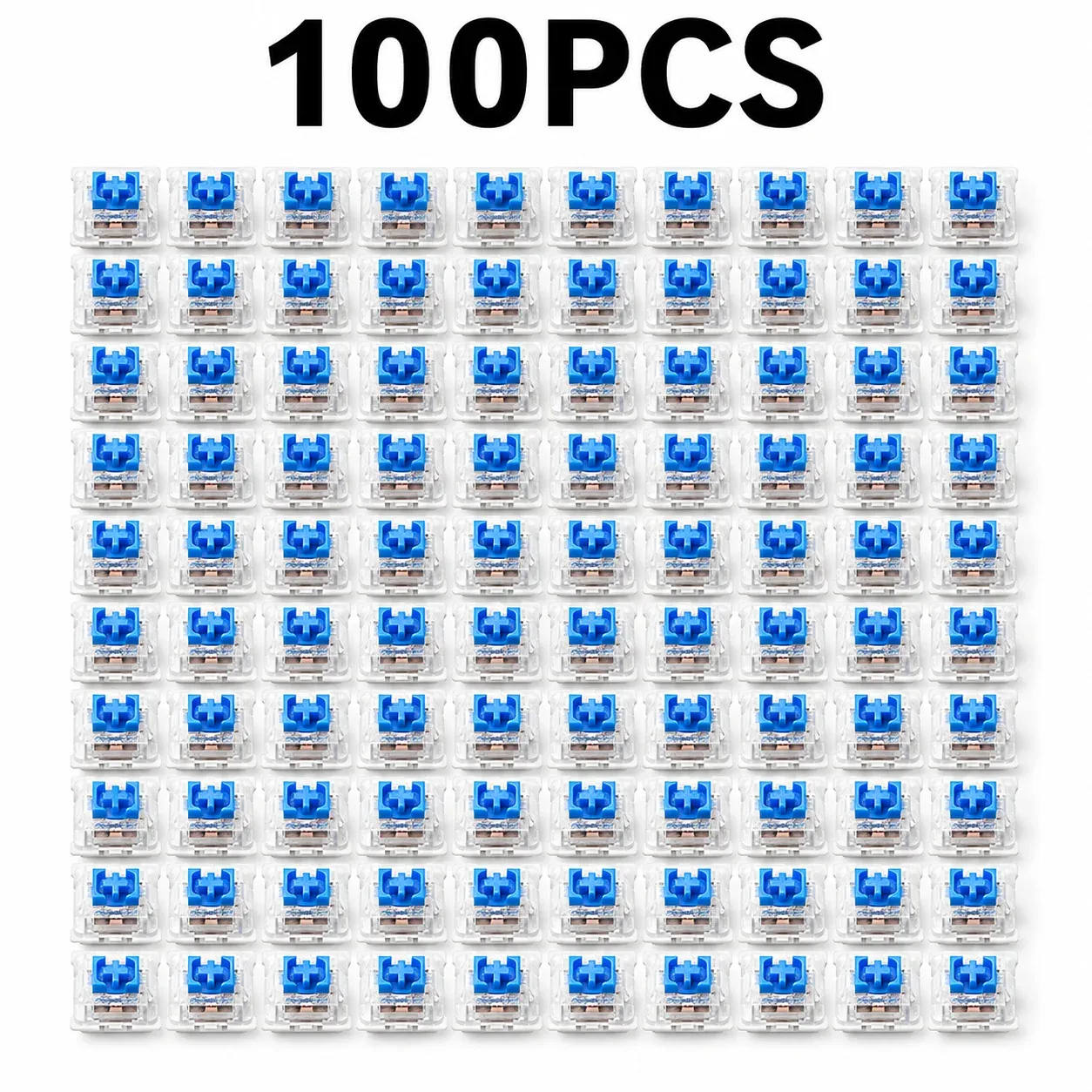 Interrupteurs tactiles à 3 broches pour clavier mécanique DIY, lot de 30, 50 ou 100 8