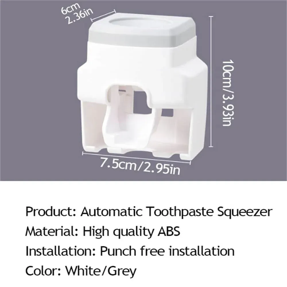 Design épuré du distributeur de dentifrice