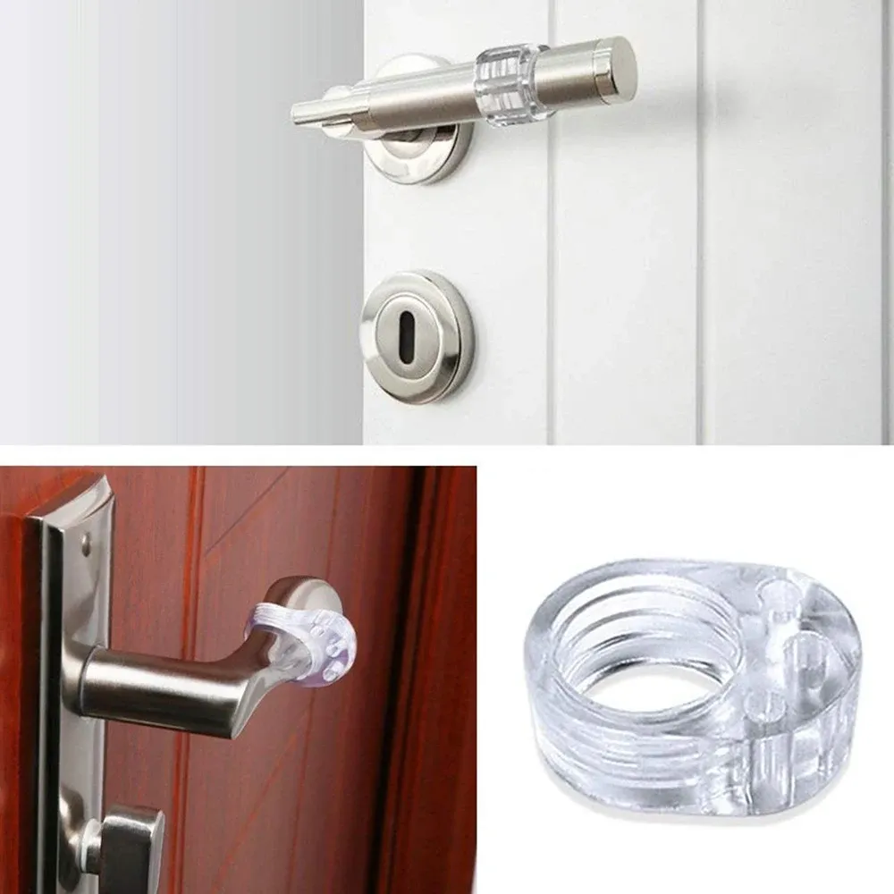 Butée de porte transparente – Protection murale et tampon de protection des meubles contre les chocs 5