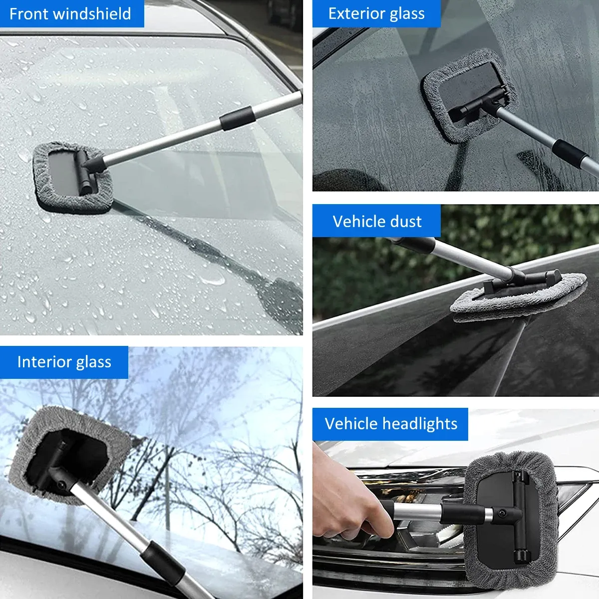 Utilisation du nettoyeur de vitres de voiture