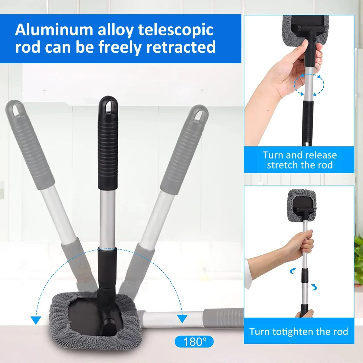 Nettoyage de vitres d'habitacle