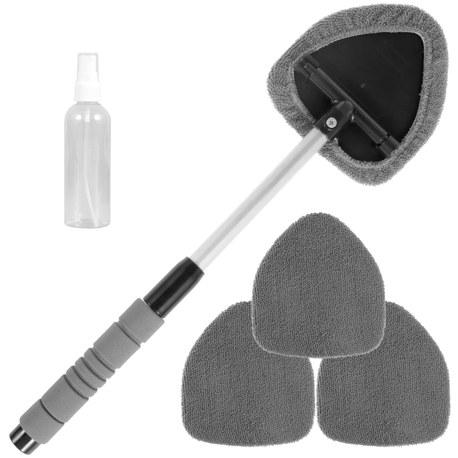 Grattoir anti-buée télescopique en microfibre pour pare-brise et vitres de voiture 10
