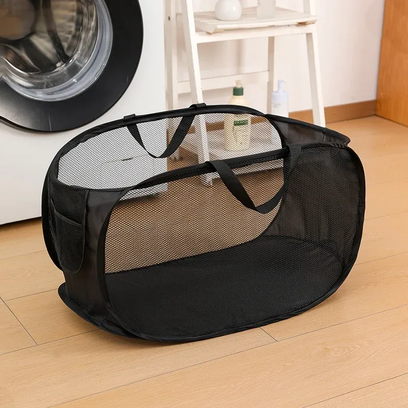 Panier à linge ventilé, finitions soignées