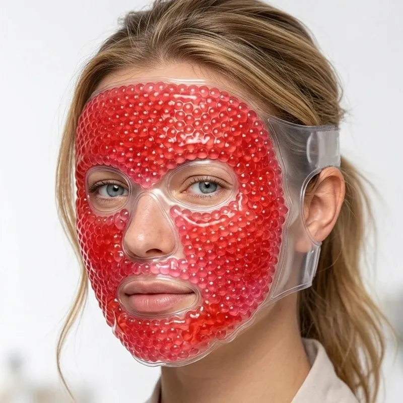 Masque pour les yeux en gel, présentation lifestyle
