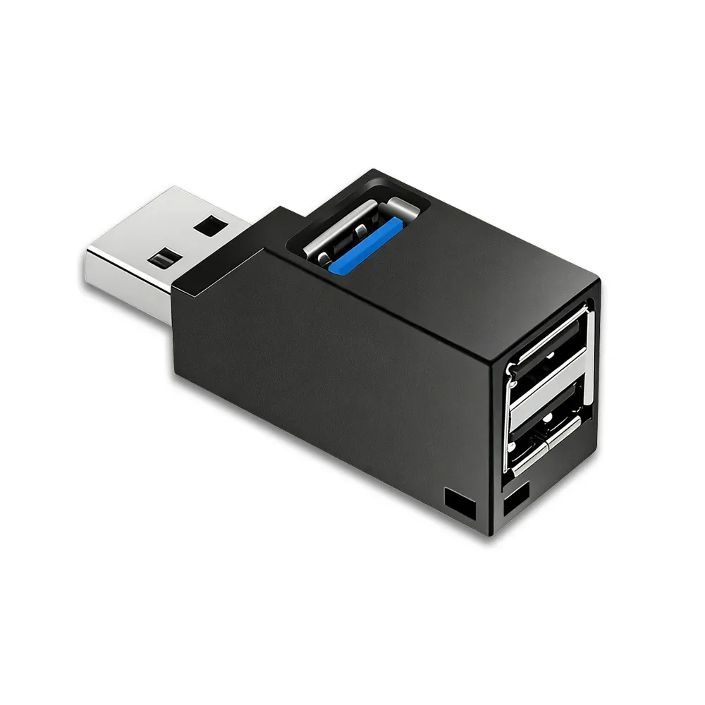 Hub USB 3 en 1, adaptateur USB 3.0, station d'accueil USB, répartiteur USB, adaptateur OTG, 5 Gbps, haute vitesse, pour PC portable, MacBook 7