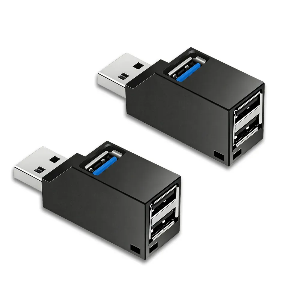 Hub USB 3 en 1, adaptateur USB 3.0, station d'accueil USB, répartiteur USB, adaptateur OTG, 5 Gbps, haute vitesse, pour PC portable, MacBook 8