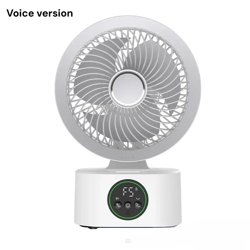 Ventilateur mural portable rechargeable USB avec télécommande et commande vocale 11