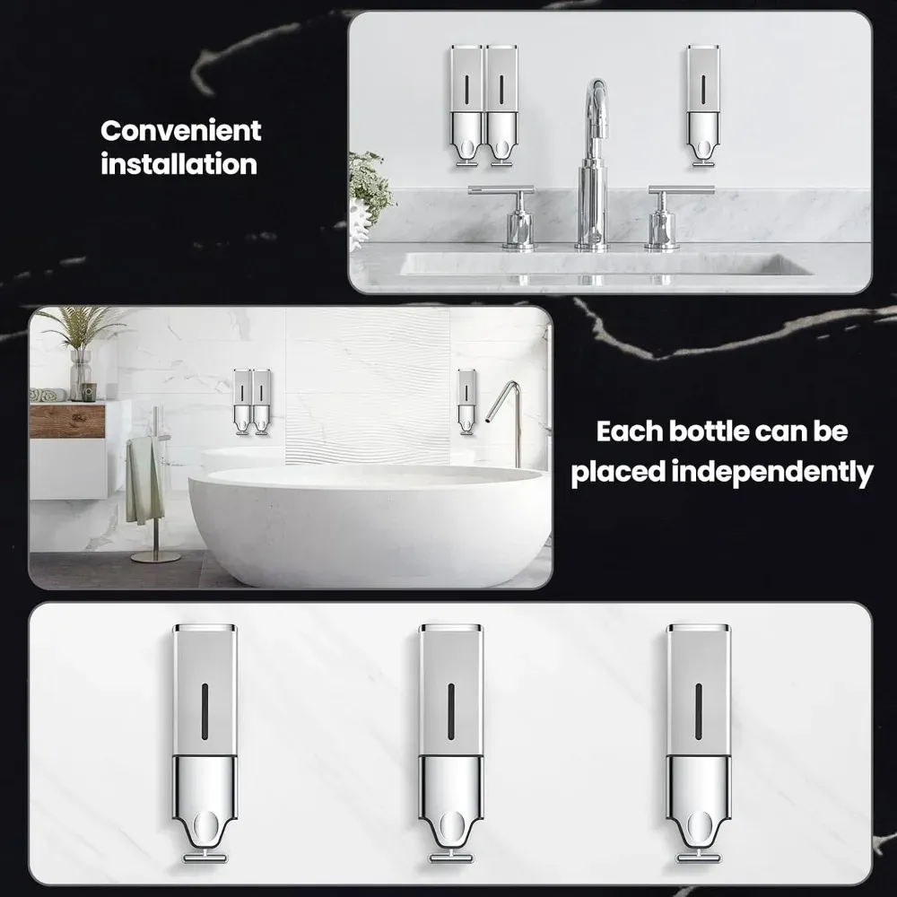 Distributeur de shampooing mural