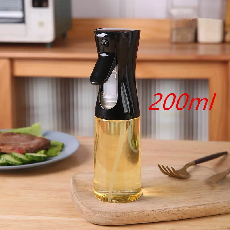 Bouteille pulvérisateur d'huile pour la cuisine et le barbecue, en plastique de qualité alimentaire 7