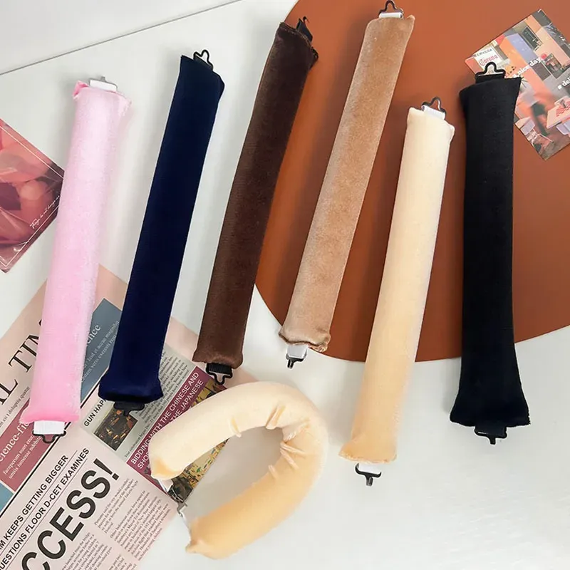 Bigoudis sans chaleur, bandeau boucleur sans chaleur, pour boucles sans effort avec crochet, rouleaux à cheveux souples et flexibles pour dormir, outils capillaires 2