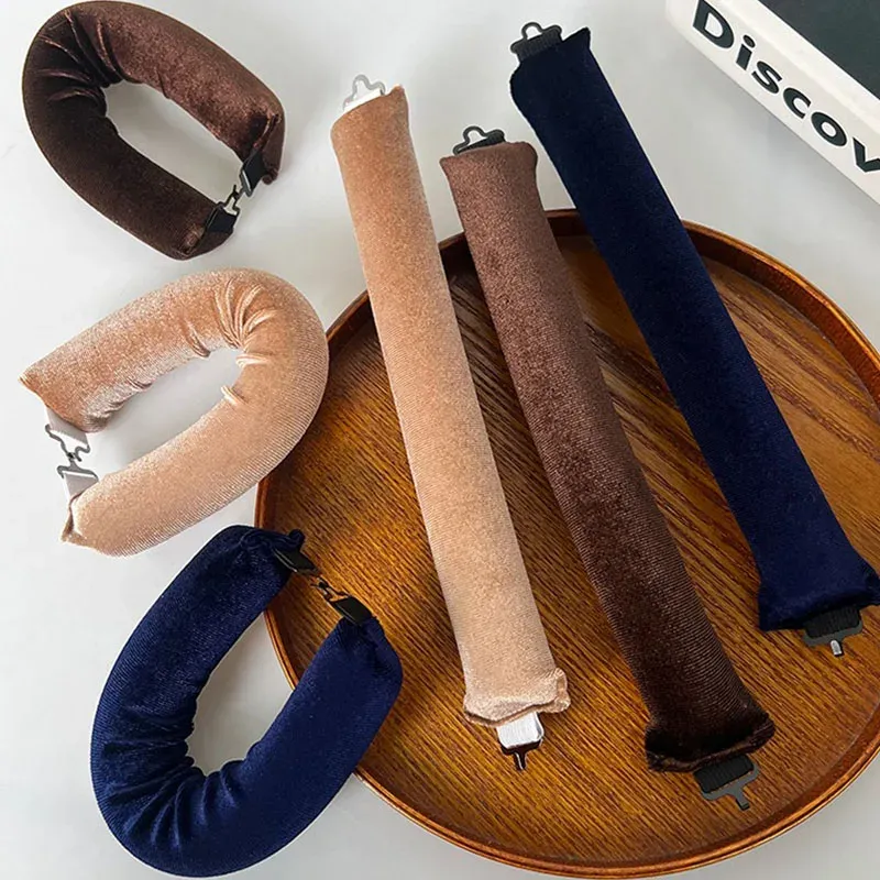 Bigoudis sans chaleur, bandeau boucleur sans chaleur, pour boucles sans effort avec crochet, rouleaux à cheveux souples et flexibles pour dormir, outils capillaires 5
