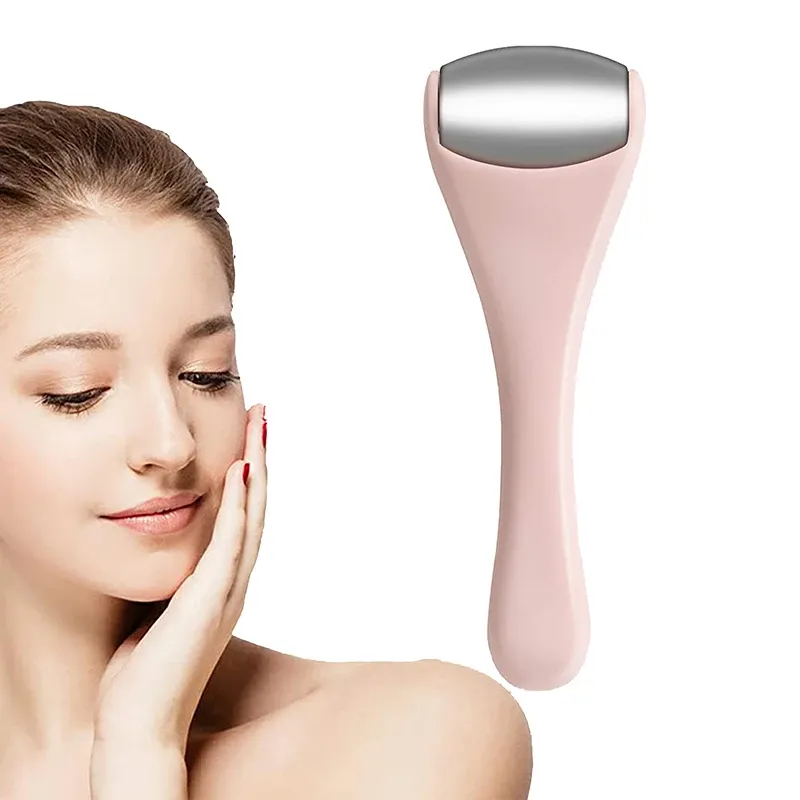 Mini rouleau de refroidissement en acier inoxydable pour le visage et les yeux