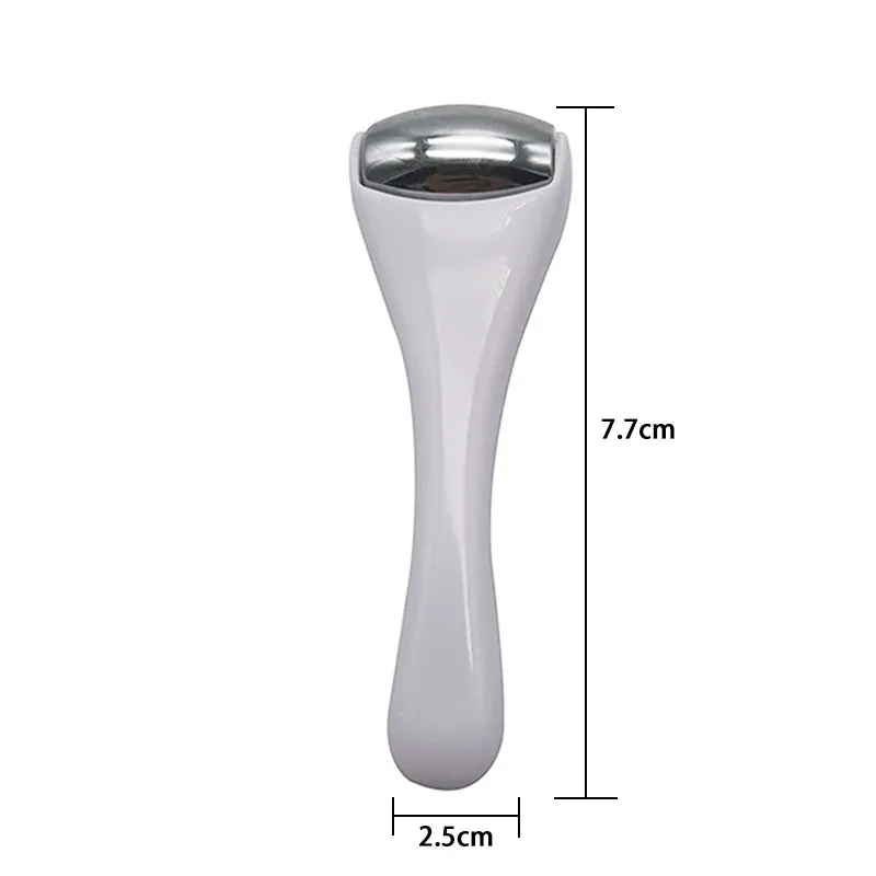 Rouleau de refroidissement en acier inoxydable pour le visage et les yeux