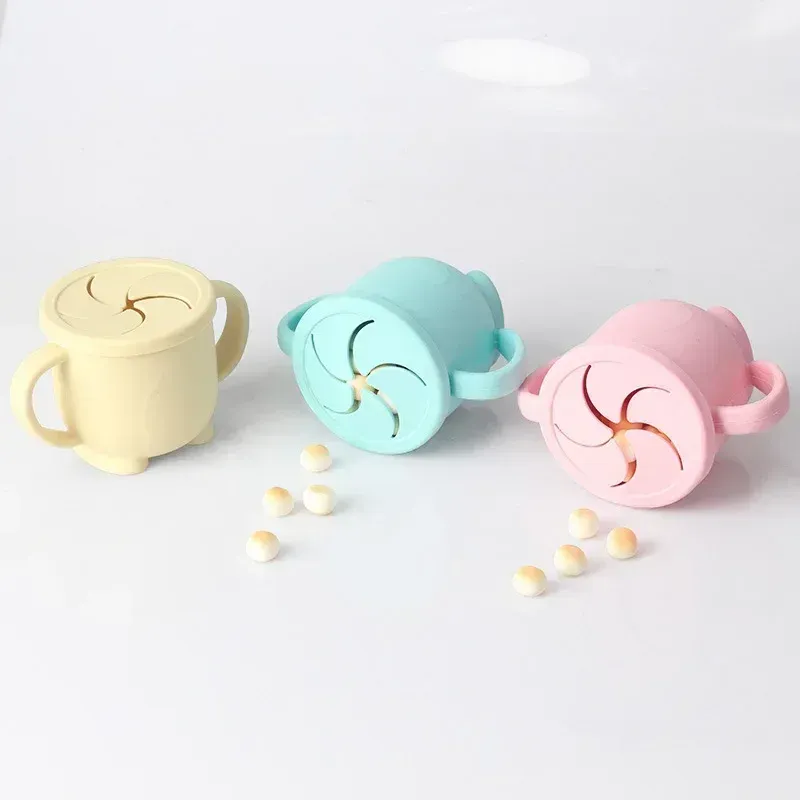 Boîte de conservation alimentaire en silicone pour enfants avec couvercle, sans BPA, 200 ml 3