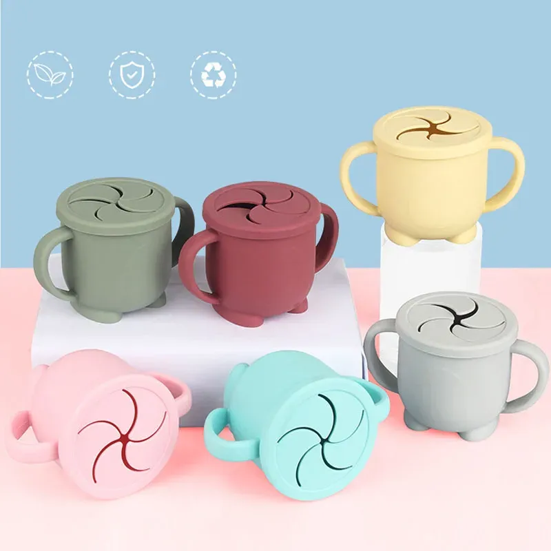 Boîte de stockage en silicone pour enfants, vue d'ensemble