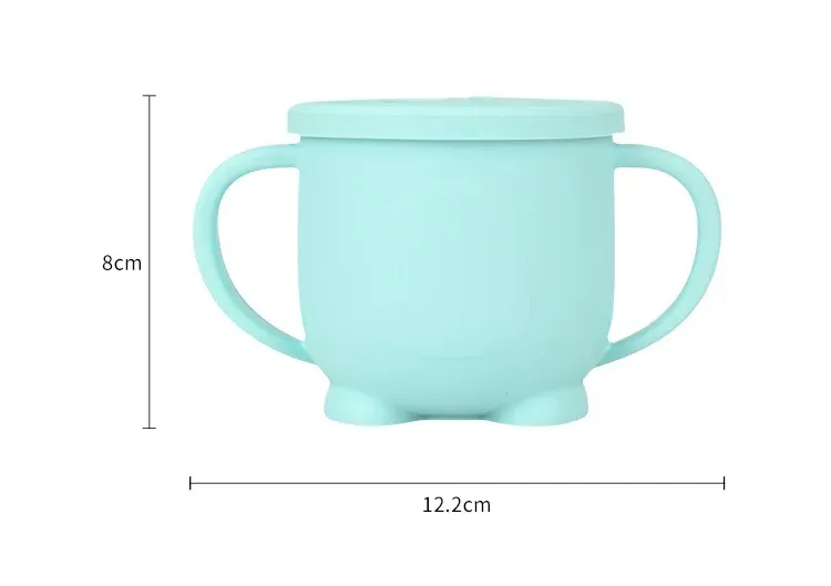 Boîte de stockage en silicone pour enfants, praticité en déplacement
