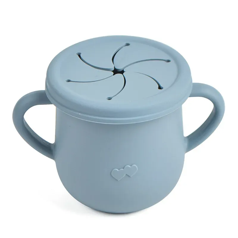 Boîte de conservation alimentaire en silicone pour enfants avec couvercle, sans BPA, 200 ml 7