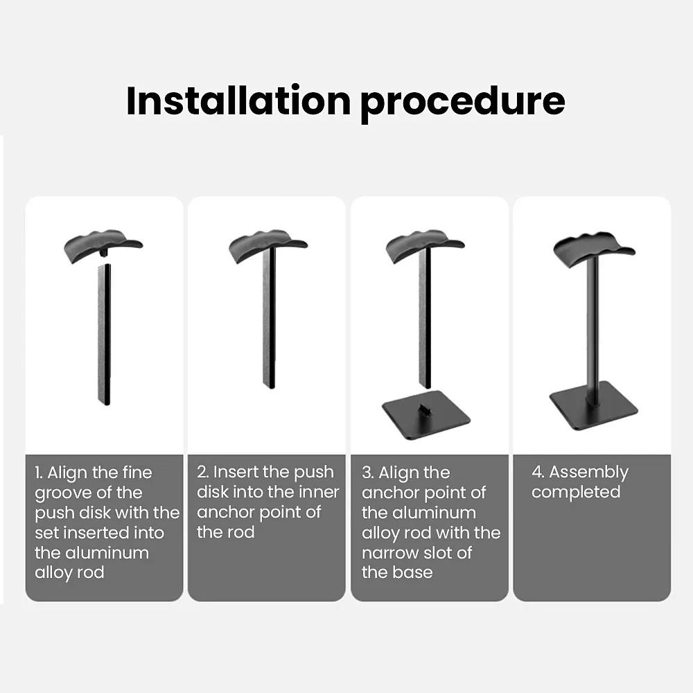 Support universel pour écouteurs et téléphones