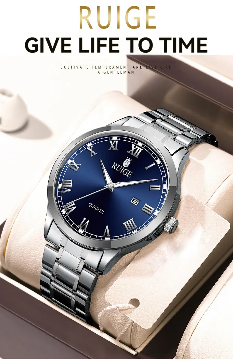 Montre RUIGE pour homme, vue d'ensemble