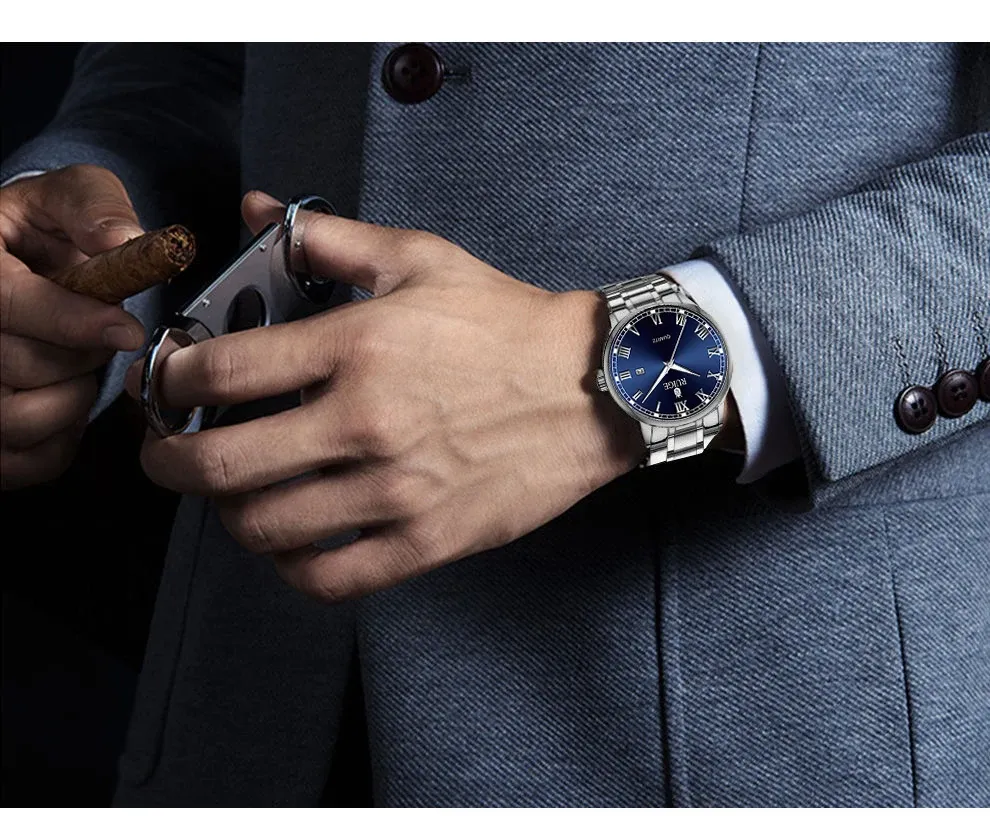 Montre RUIGE pour homme, finition du boîtier