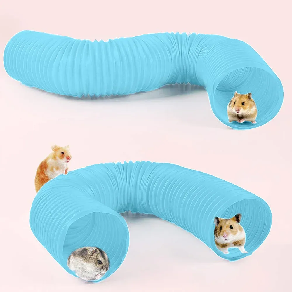 Tunnel de jeu rétractable pour petits animaux