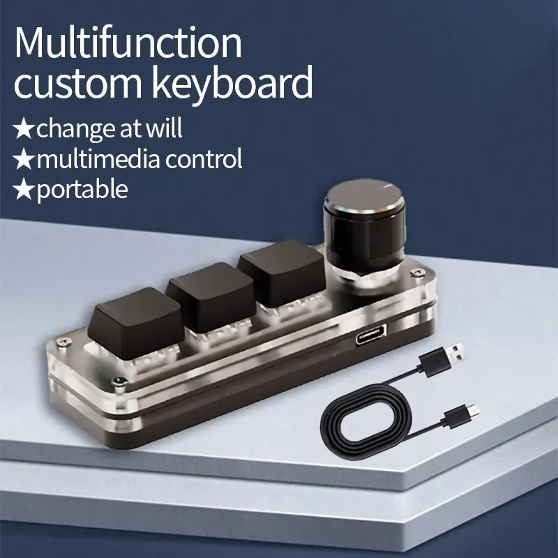 Clavier mini gamer en situation