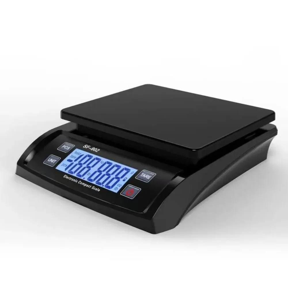 Balance de cuisine numérique 30 kg/1 kg, écran LCD précis, en acier inoxydable pour la pâtisserie et la boulangerie 7