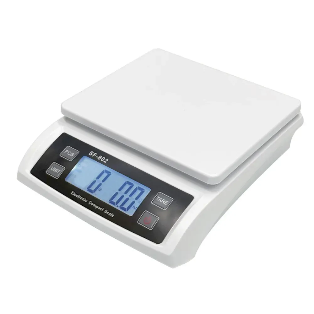 Balance de cuisine numérique 30 kg/1 kg, écran LCD précis, en acier inoxydable pour la pâtisserie et la boulangerie 8