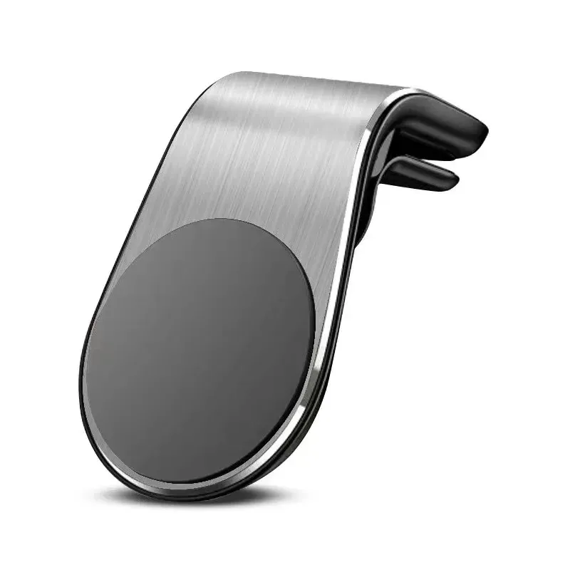 Support magnétique pour téléphone de voiture, fixation sur grille d'aération, rotation à 360°, support GPS pour smartphone Xiaomi, Huawei, Samsung 8