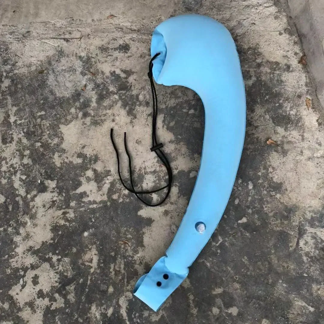 Oreiller de voyage gonflable pour le cou, présentation produit